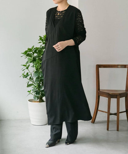 多種穿法褶皺馬甲風連衣裙 SUM1 STYLE