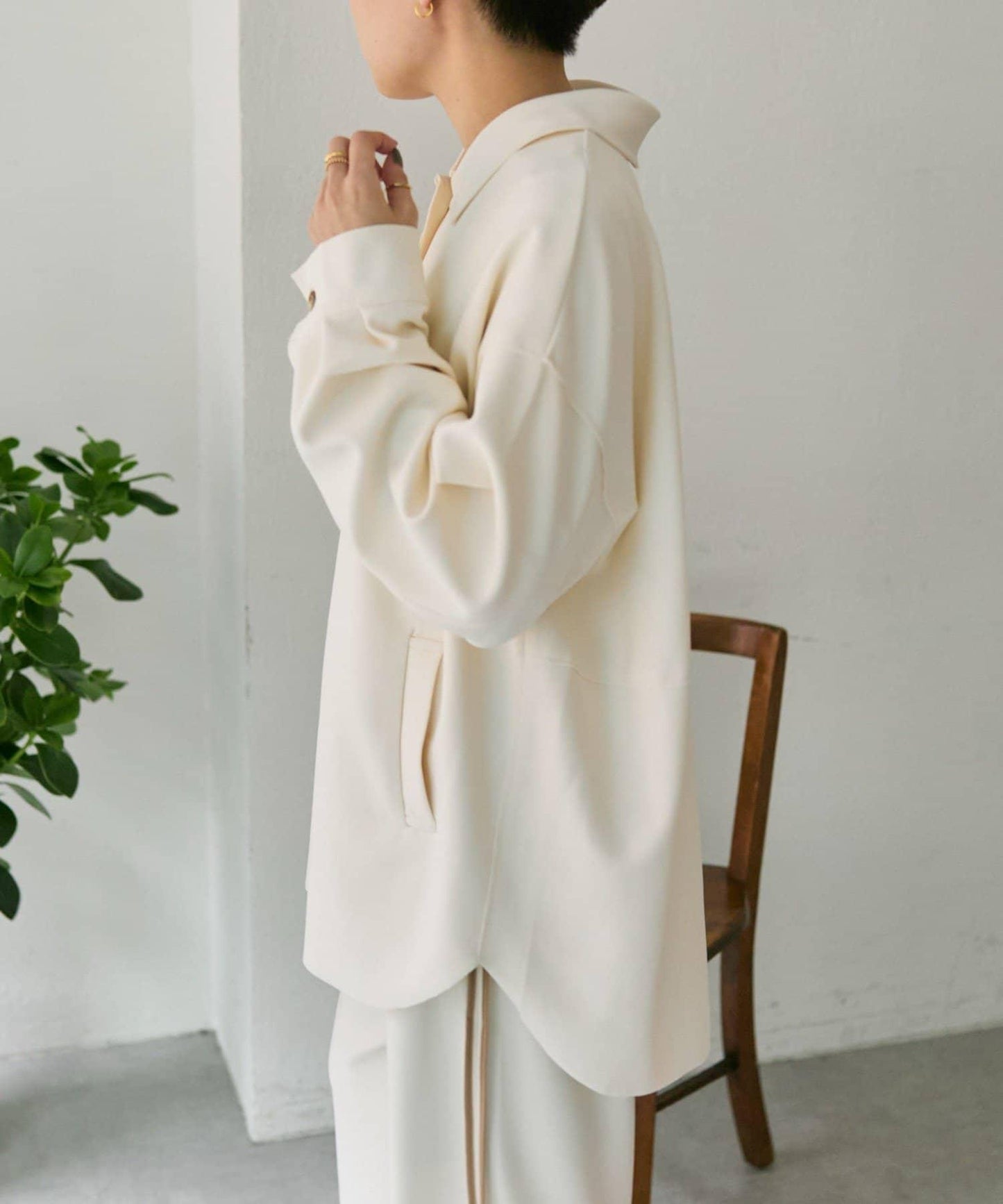 彈力 襯衫風設計 外套 SUM1 STYLE