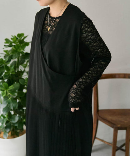 多種穿法褶皺馬甲風連衣裙 SUM1 STYLE