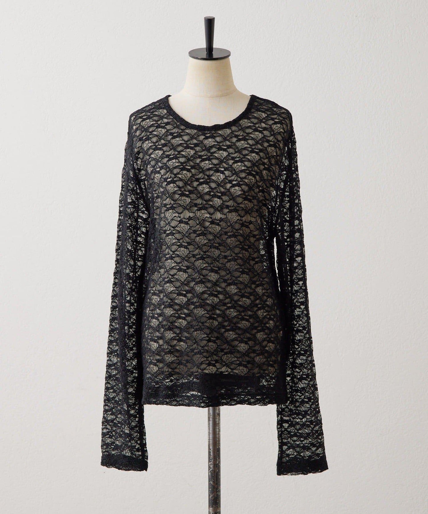 花卉圖案 多穿法 透膚蕾絲 上衣