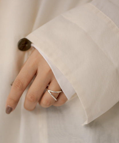 《スターリングシルバー使用》 點點戒指套裝