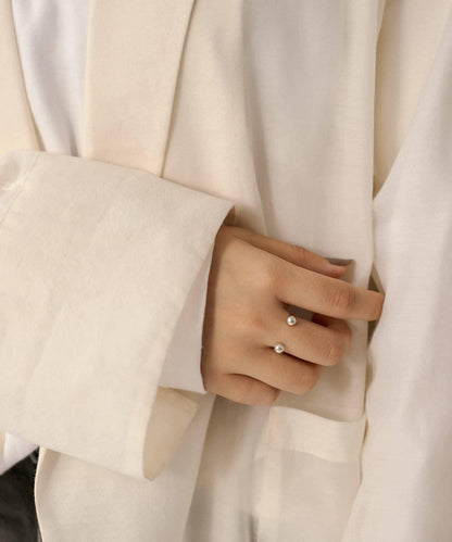 《スターリングシルバー使用》 點點戒指套裝