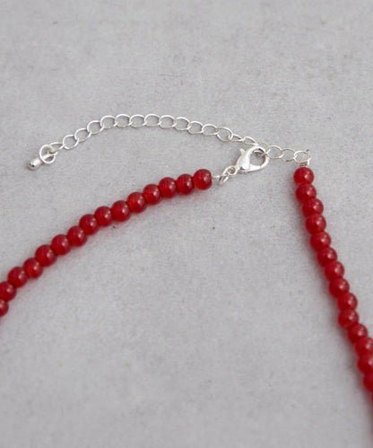 心形珠串設計 項鍊