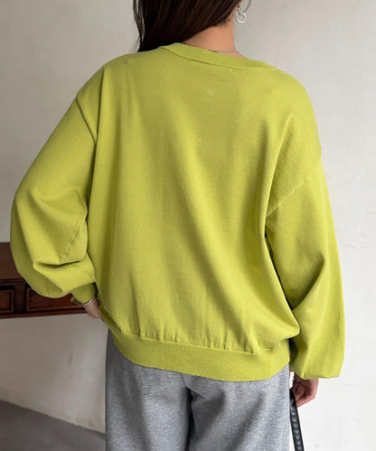 微光金色紐釦針織開衫