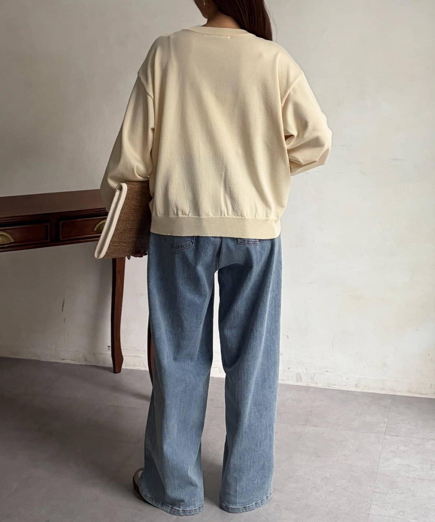 微光金色紐釦針織開衫