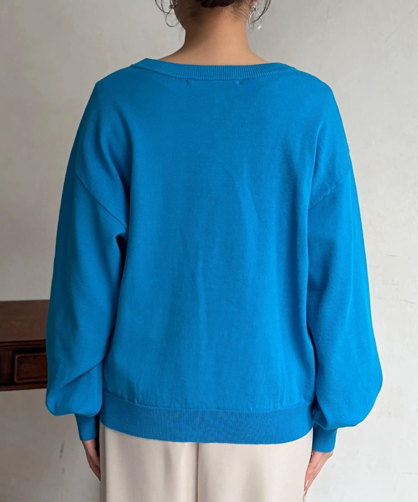 微光金色紐釦針織開衫