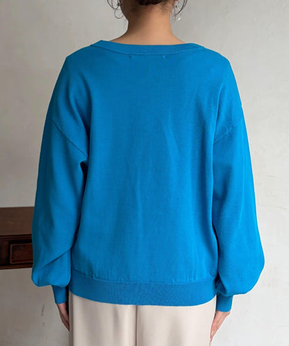 微光金色紐釦針織開衫