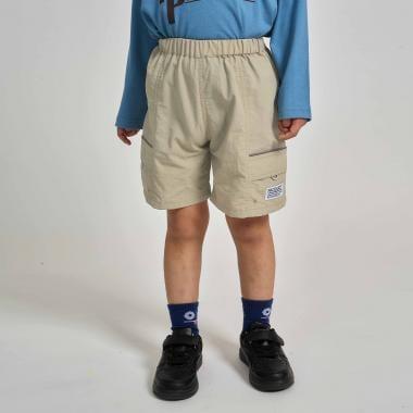 防潑水防汙耐用抗UV 四分丈 反光片 休閒短褲