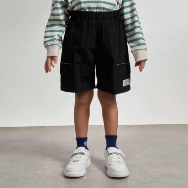 防潑水防汙耐用抗UV 四分丈 反光片 休閒短褲