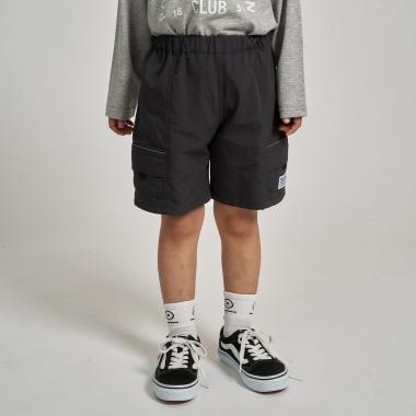 防潑水防汙耐用抗UV 四分丈 反光片 休閒短褲