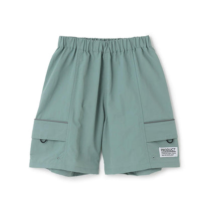 防潑水防汙耐用抗UV 四分丈 反光片 休閒短褲