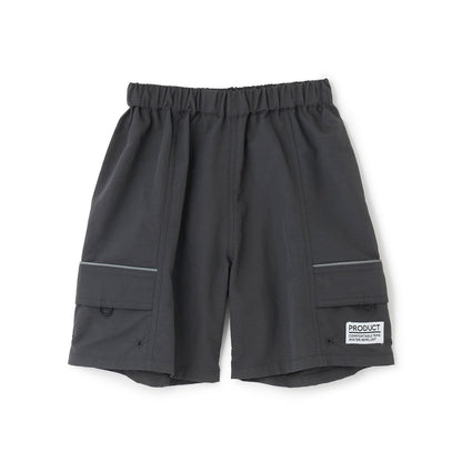 防潑水防汙耐用抗UV 四分丈 反光片 休閒短褲