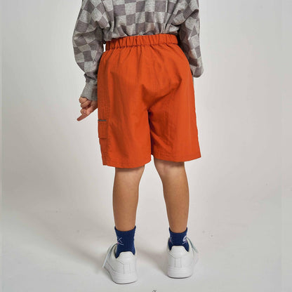 防潑水防汙耐用抗UV 四分丈 反光片 休閒短褲