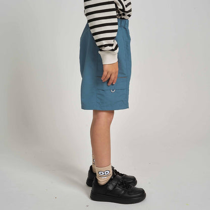 防潑水防汙耐用抗UV 四分丈 反光片 休閒短褲