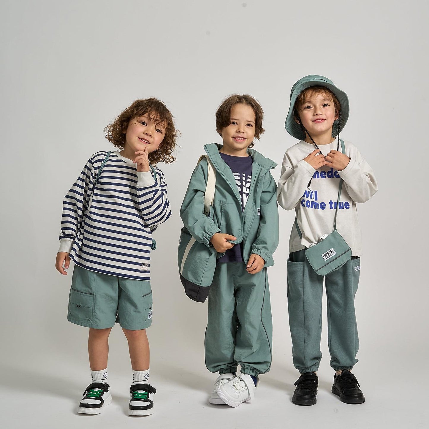 防潑水防汙耐用抗UV 四分丈 反光片 休閒短褲