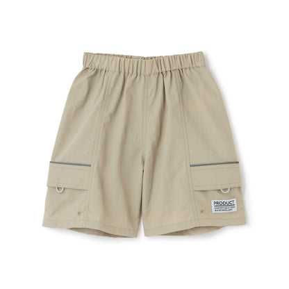 防潑水防汙耐用抗UV 四分丈 反光片 休閒短褲