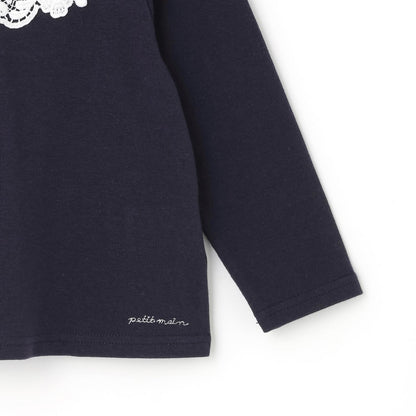 蕾絲拼接 長袖 T恤