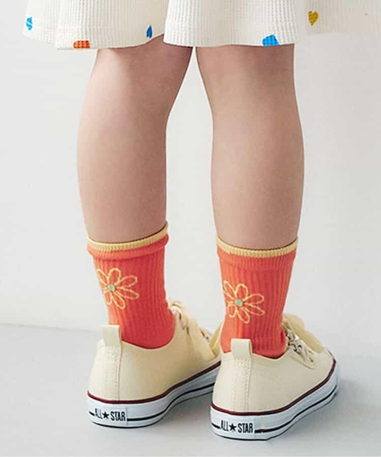 3P対象A GIRLS圖案襪子