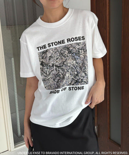 STONE ROSES印花 T恤