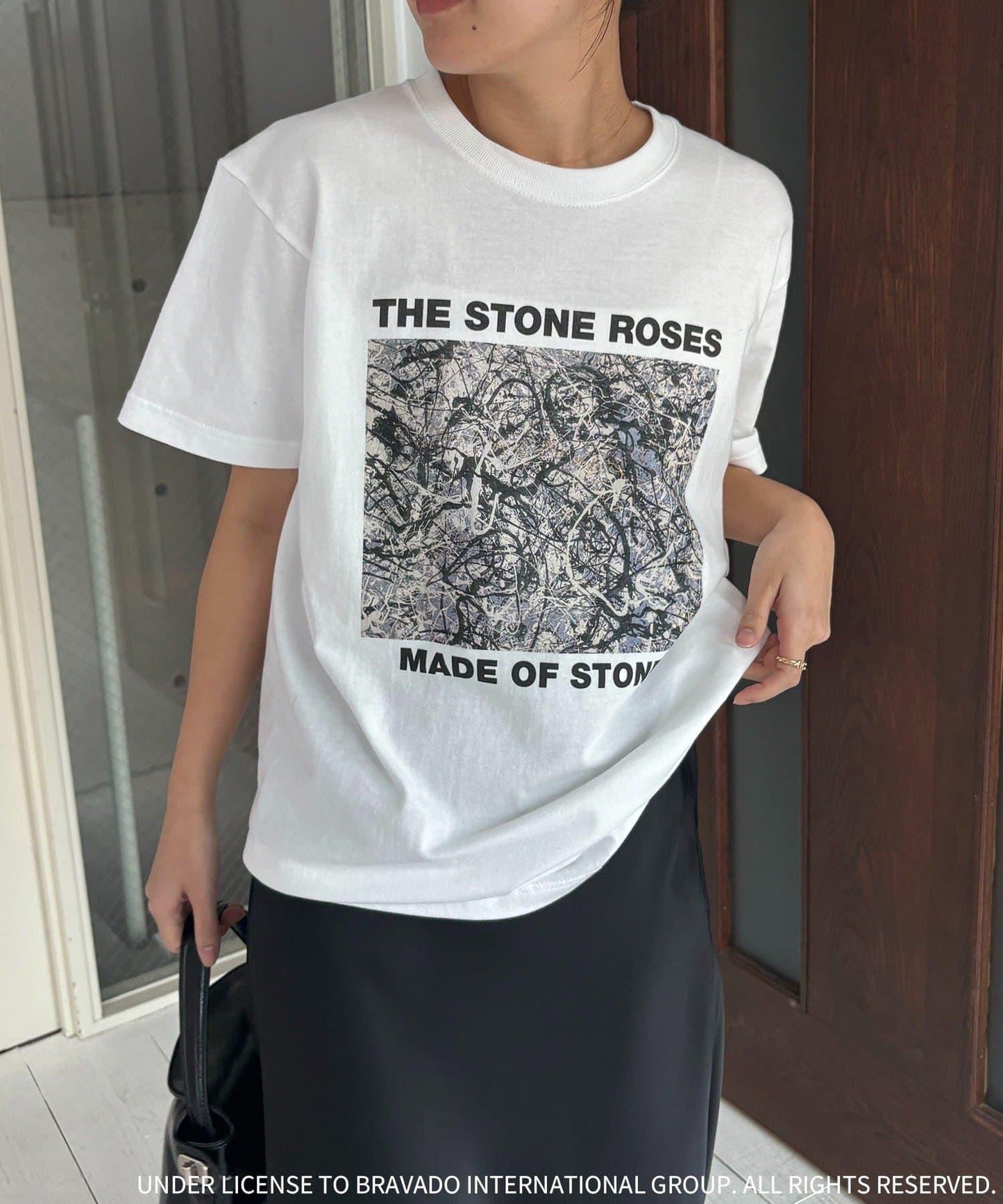 STONE ROSES印花 T恤