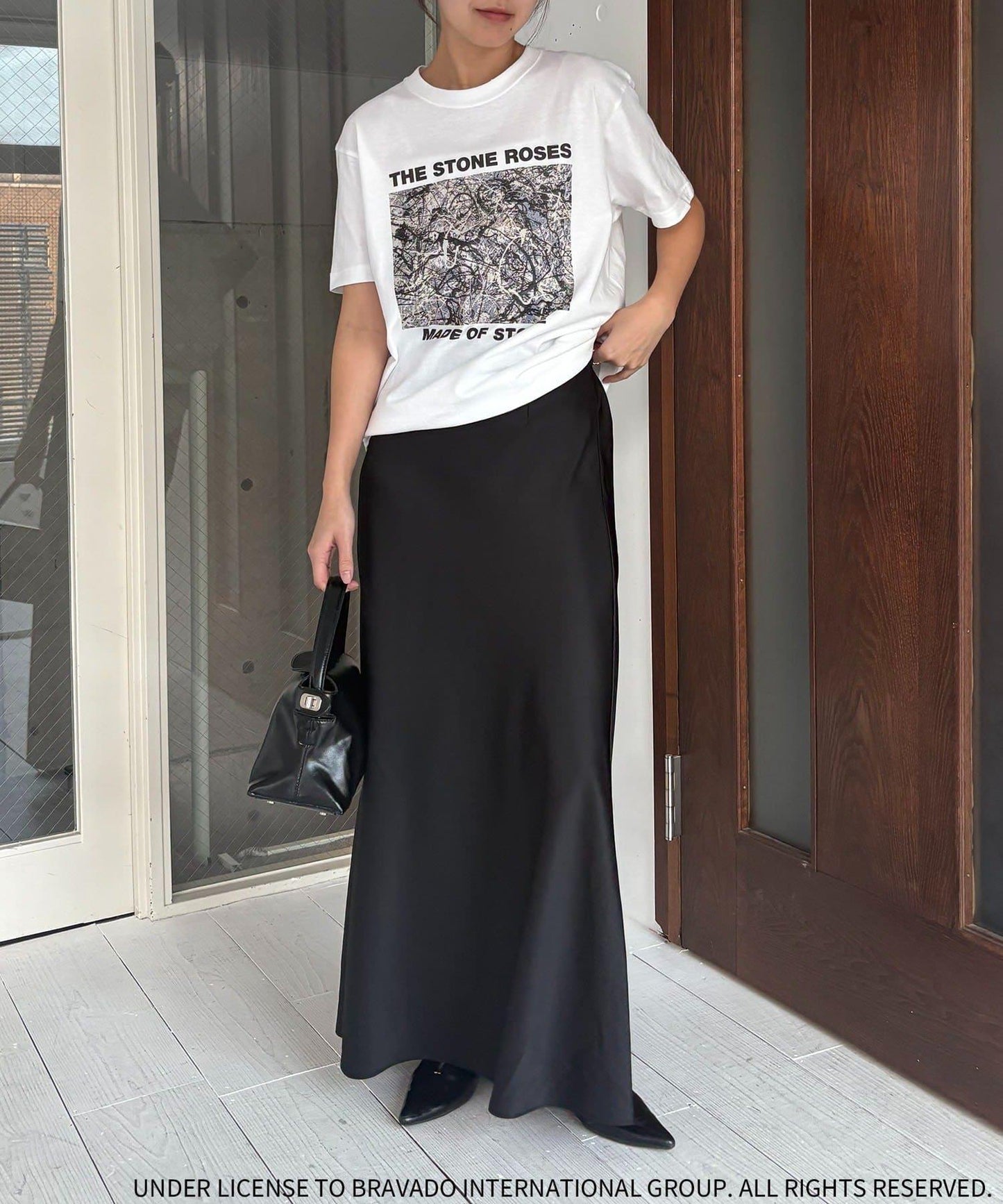 STONE ROSES印花 T恤