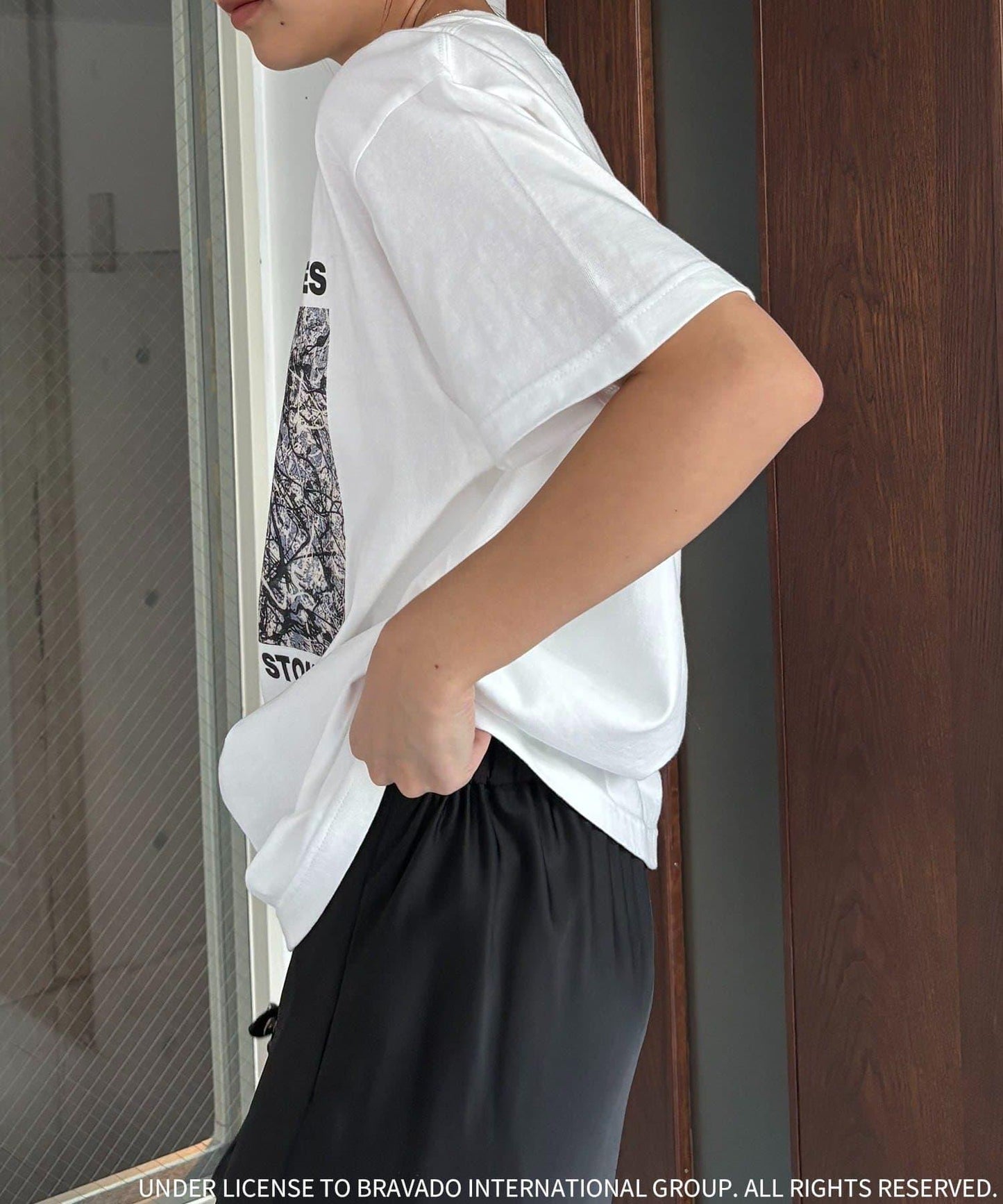 STONE ROSES印花 T恤