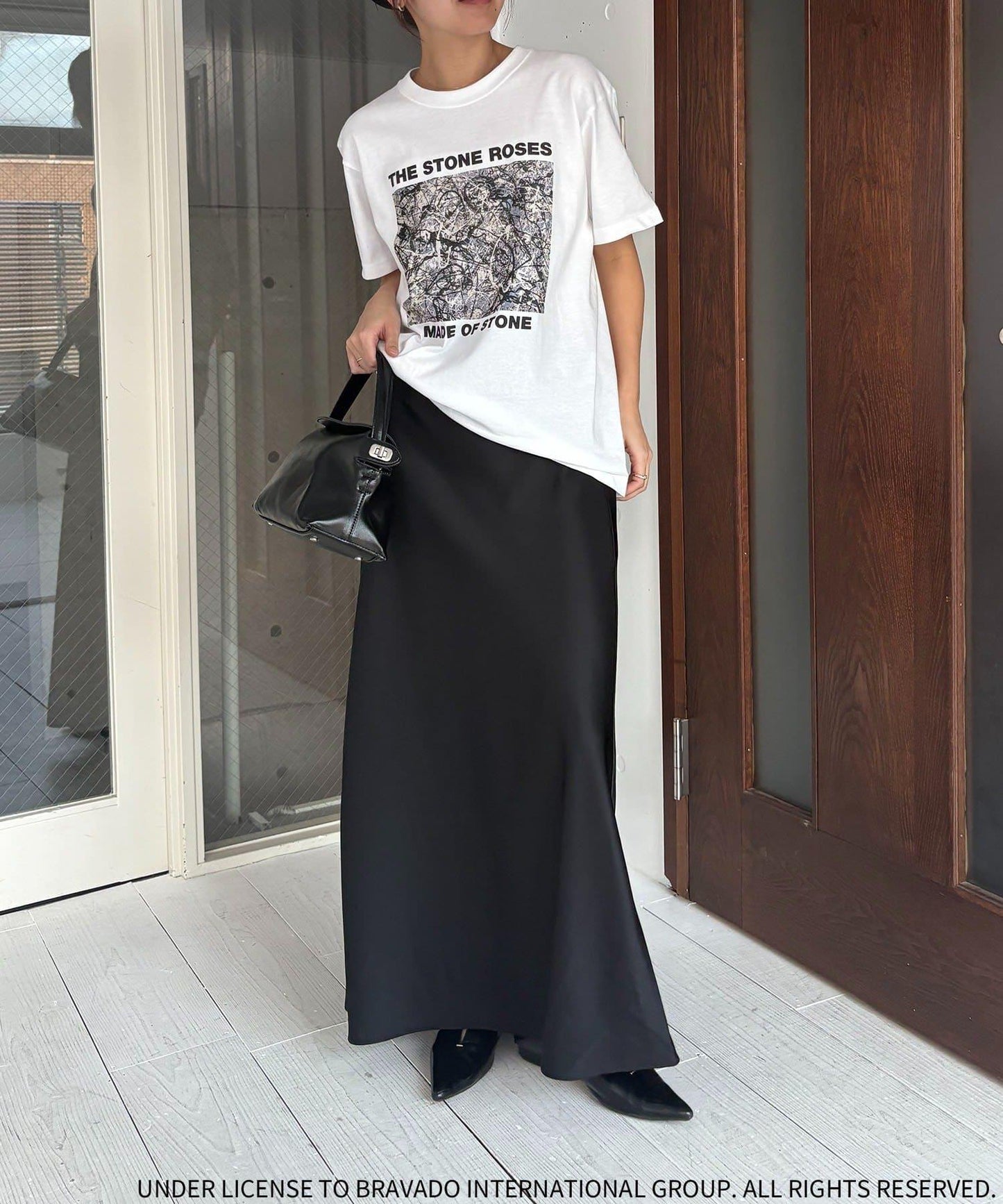 STONE ROSES印花 T恤