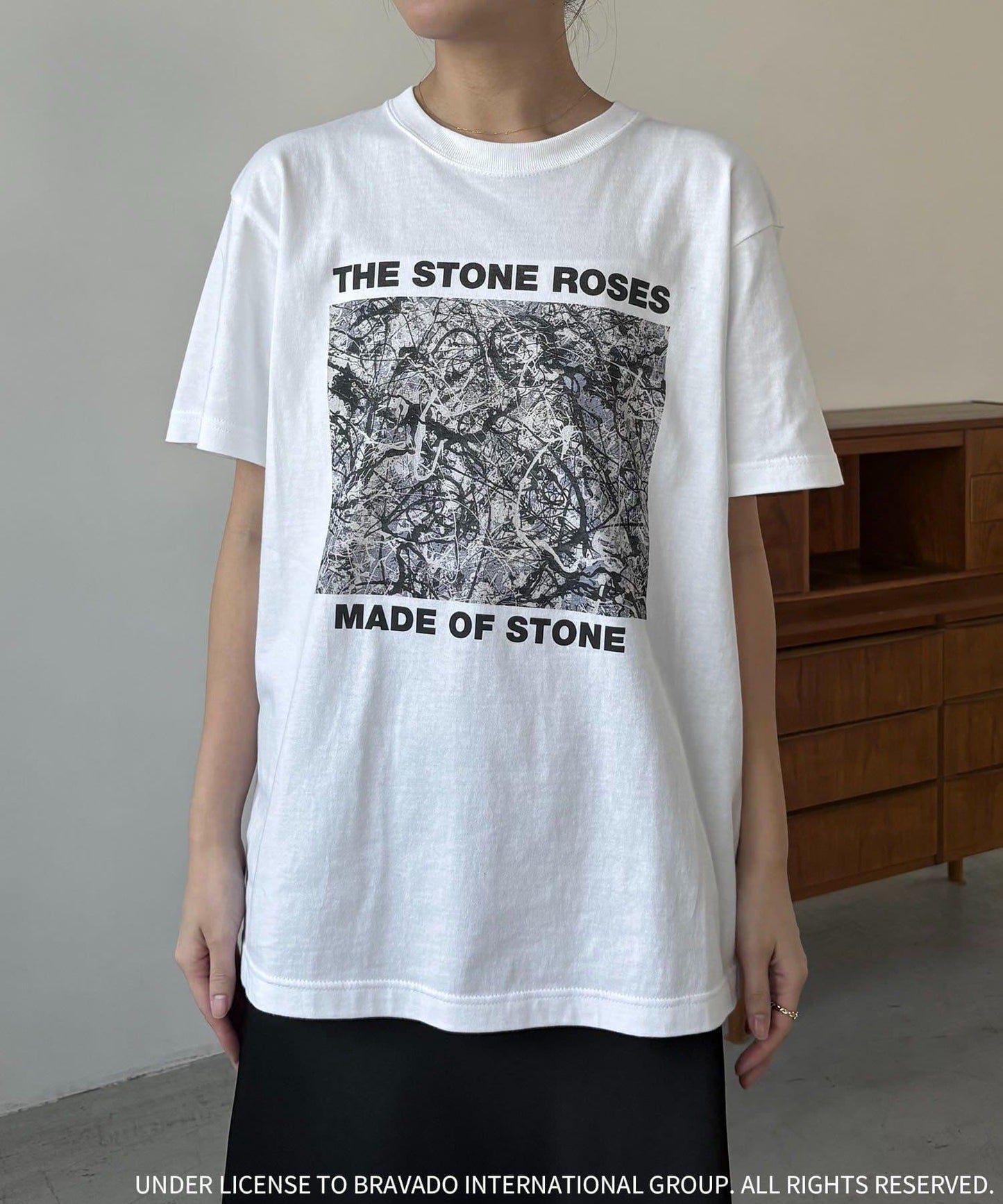 STONE ROSES印花 T恤