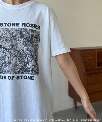 STONE ROSES印花 T恤