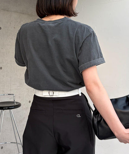 GOOD ROCK SPEED Nine Inch Nails 方框Logo印花 T恤