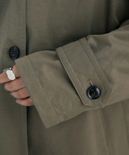 中長款寬鬆風衣外套