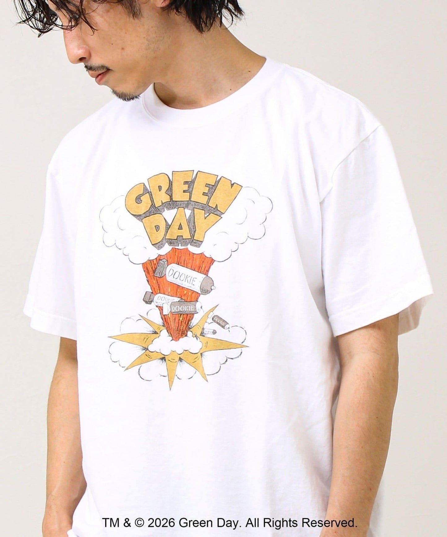 聯名 GREEN DAY 印花短袖T恤