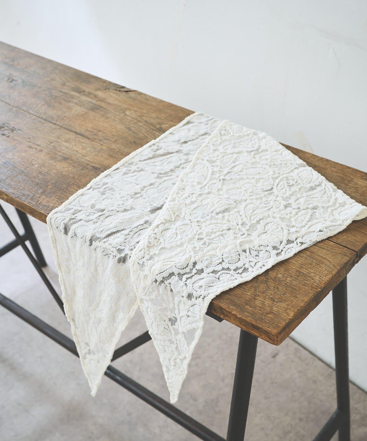 多用途蕾絲圍巾配件 闊腿 闊腿褲