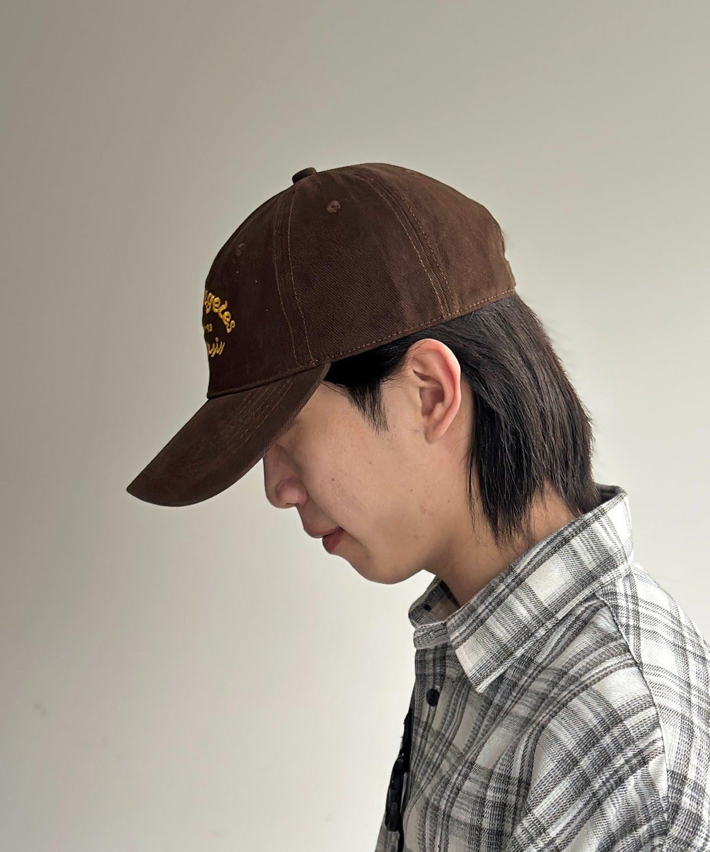 撞色 logo 棒球帽