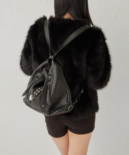 2-WAY 圓點鉚釘設計 RIMP BAG 包袋