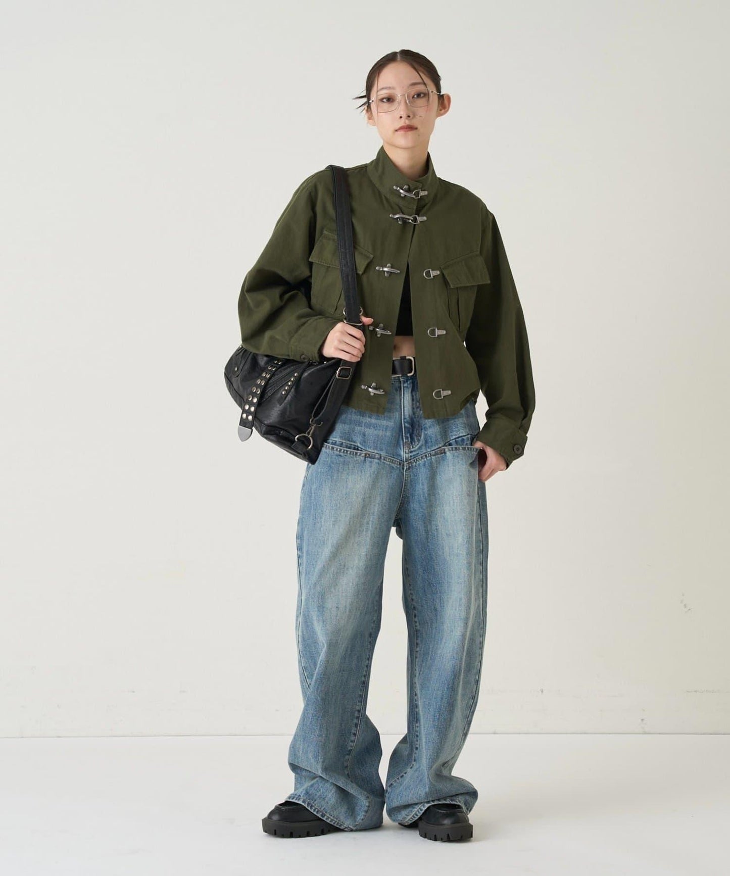 2-WAY 圓點鉚釘設計 RIMP BAG 包袋