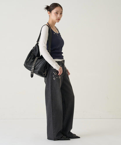 2-WAY 圓點鉚釘設計 RIMP BAG 包袋