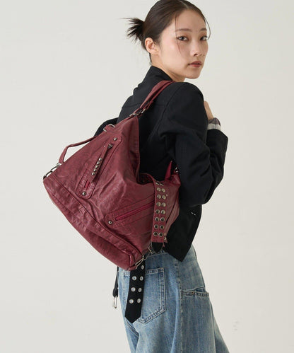 2-WAY 圓點鉚釘設計 RIMP BAG 包袋