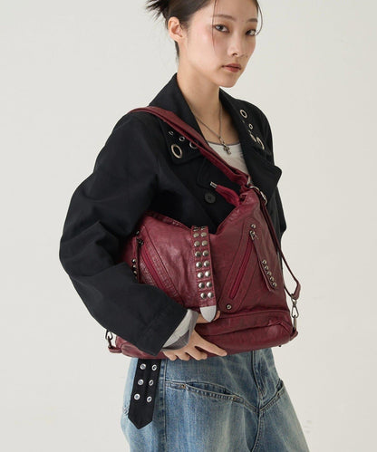 2-WAY 圓點鉚釘設計 RIMP BAG 包袋