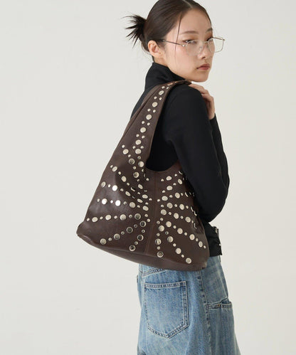 RADIAL DOT PATTERN BAG
