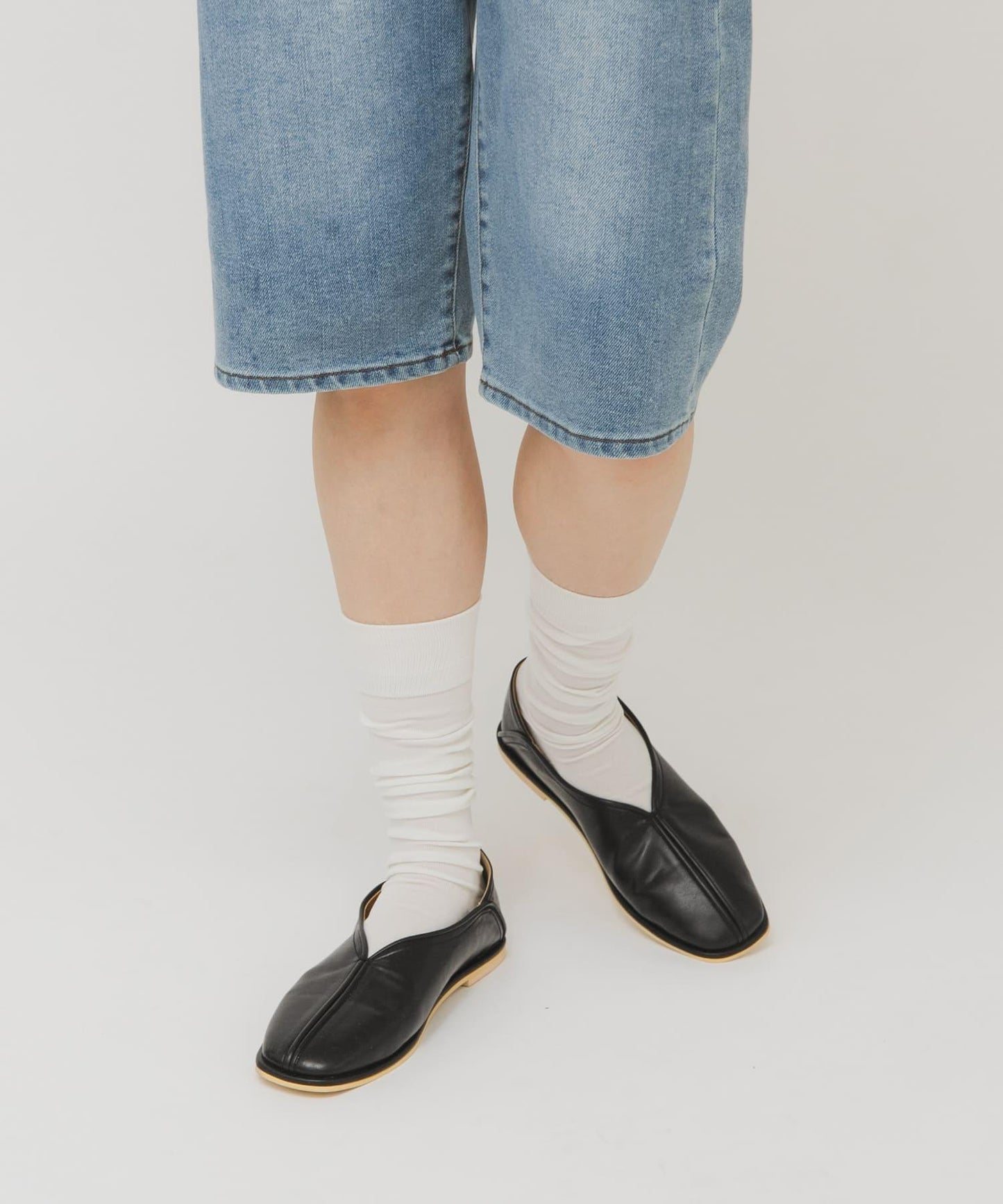 中心縫線設計 平底鞋