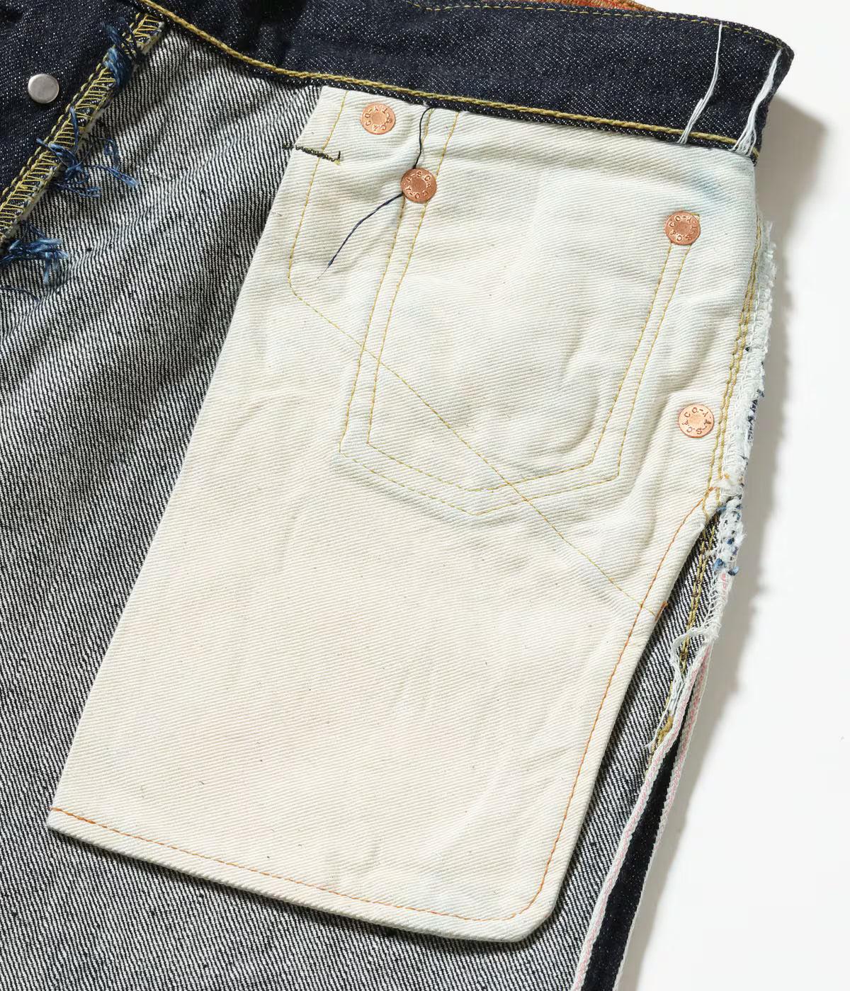 SUGAR CANE 13oz. DENIM 寬腿設計 WAIST OVERALLS 工裝褲 2025 MODEL