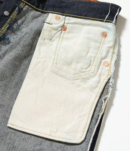 SUGAR CANE 13oz. DENIM 寬腿設計 WAIST OVERALLS 工裝褲 2025 MODEL