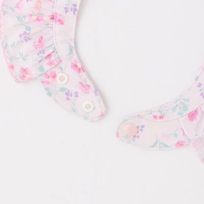 花卉圖案 圍裙髮帶套裝（附盒裝）