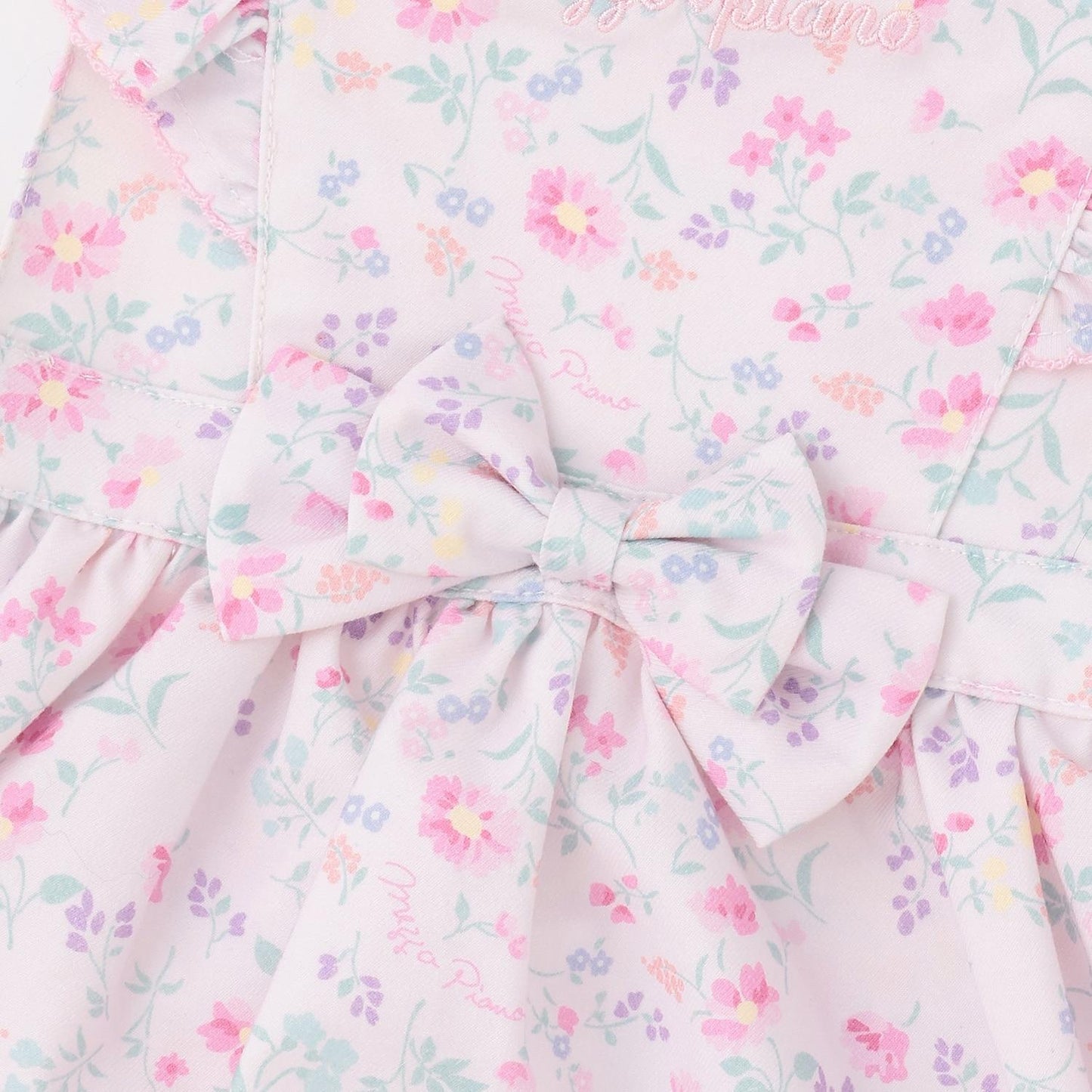 花卉圖案 圍裙髮帶套裝（附盒裝）