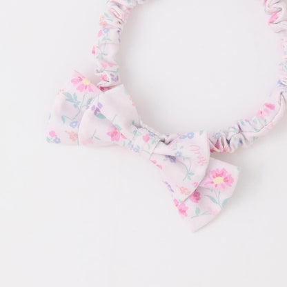 花卉圖案 圍裙髮帶套裝（附盒裝）