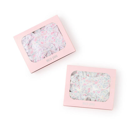 花卉圖案 圍裙髮帶套裝（附盒裝）