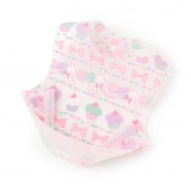 兔子甜品圖案 吃飯圍兜