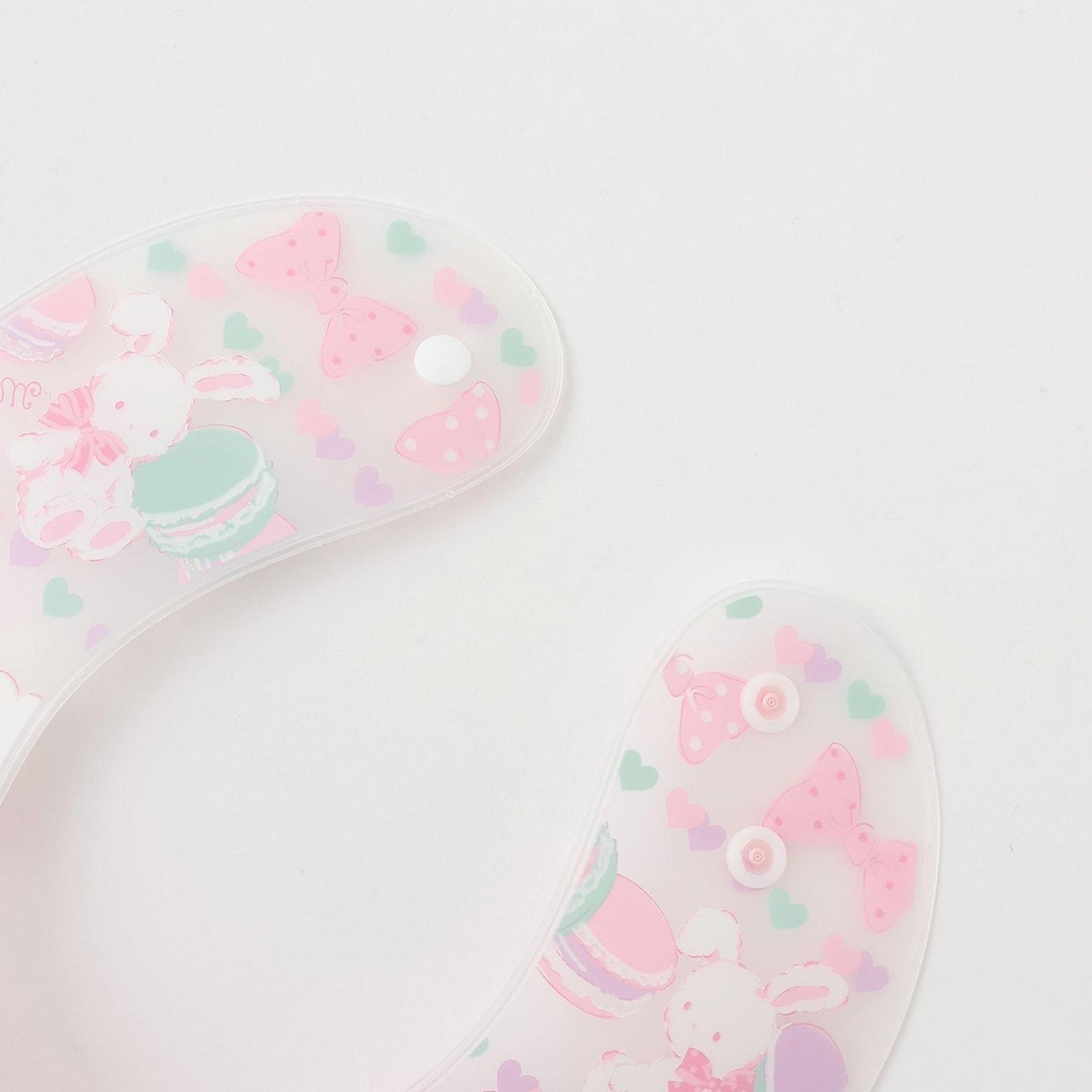 兔子甜品圖案 吃飯圍兜