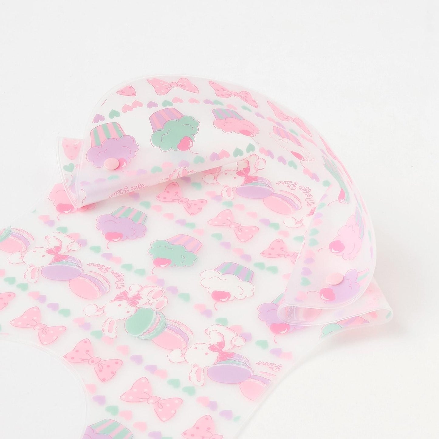 兔子甜品圖案 吃飯圍兜